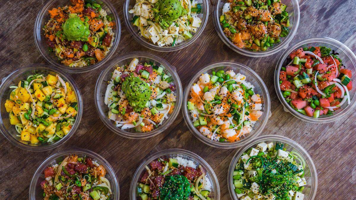 Design your own bowl at Poke OG.