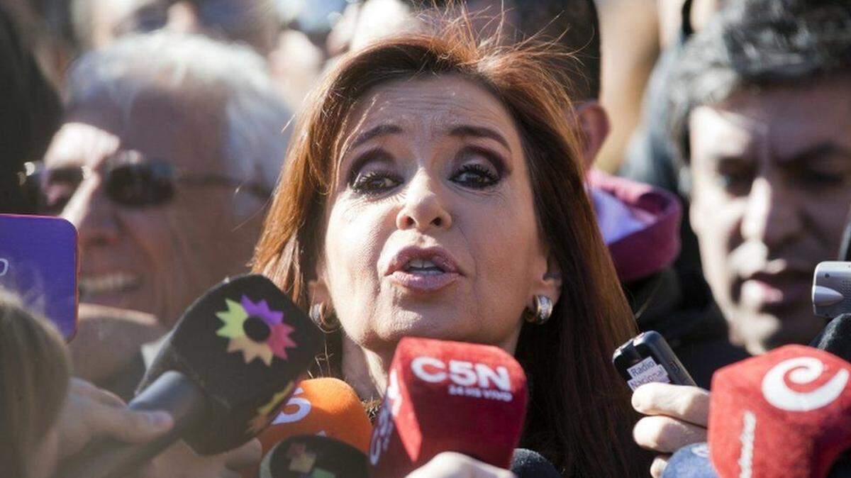 Vice President Cristina Fernandez de Kirchner is facing corruption charges.