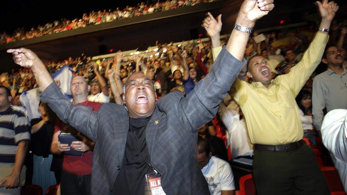 A Pentecostal gathering in Florida shows how popular the movement is across the globe.