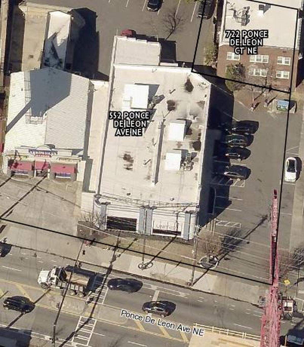548 and 552 Ponce De Leon Ave NE in Atlanta, Georgia