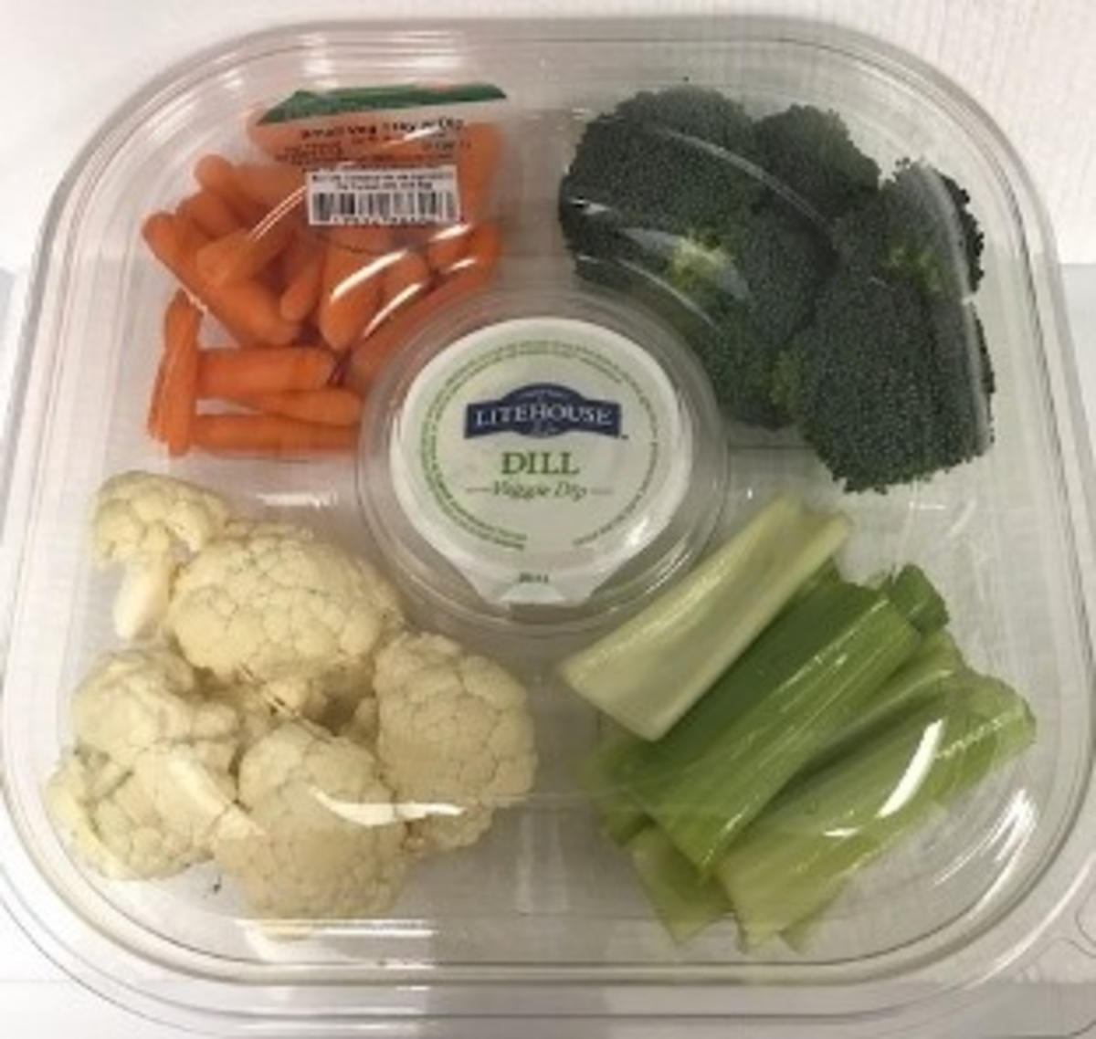 One of the recalled Del Monte Veg Trays