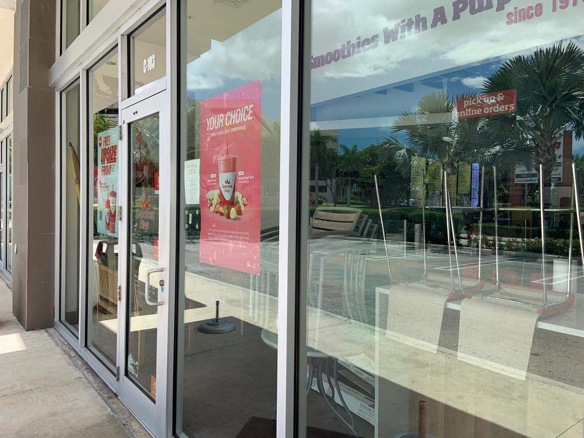 Sunday afternoon, when the Smoothie King at 9231 W. Flagler St. normally would be open, it was closed after failing yet another inspection.