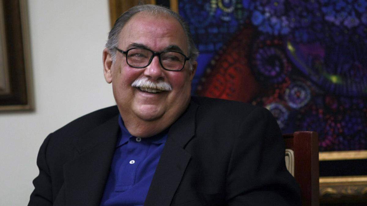 Poet and writer Armando Álvarez Bravo, during the presentation of his book “Cuaderno de Campo” at UM Casa Bacardi in Coral Gables, March 17, 2010.