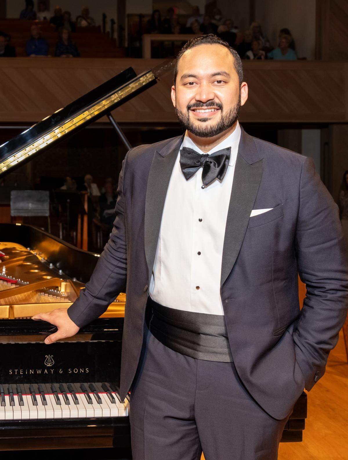 Jonathan Mamora performs with Chopin For All.