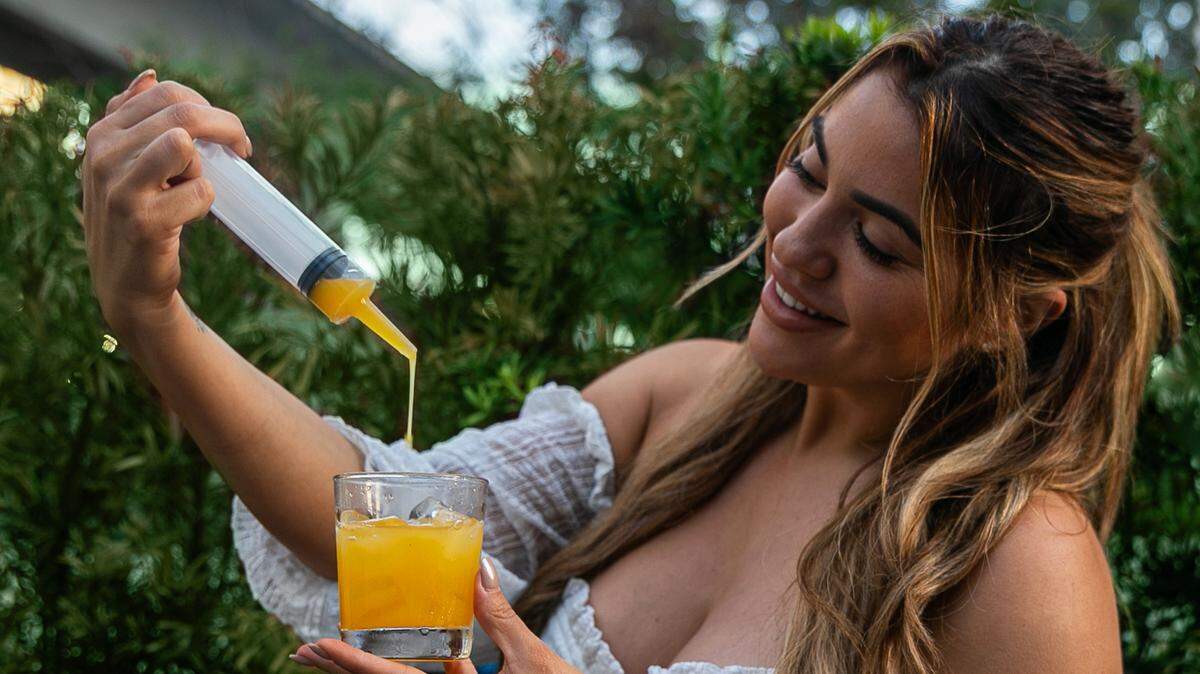 You can shoot one of Lola’s Surf Cantina shots into a glass or straight into your mouth. We don’t judge.