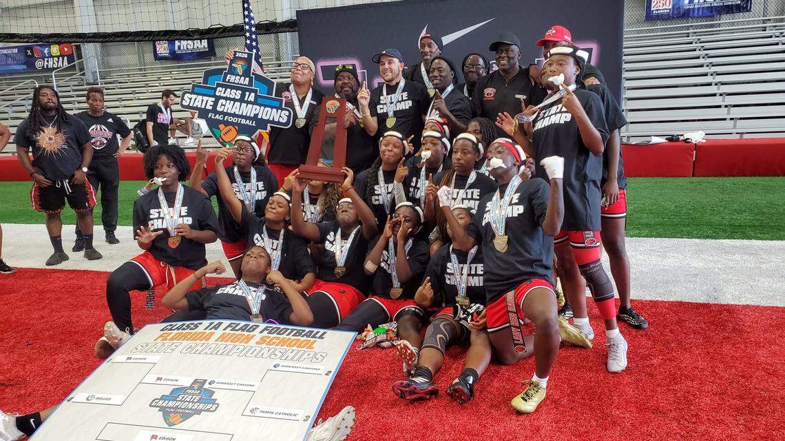 Edison becomes first Miami-Dade flag football team to repeat as state champions
