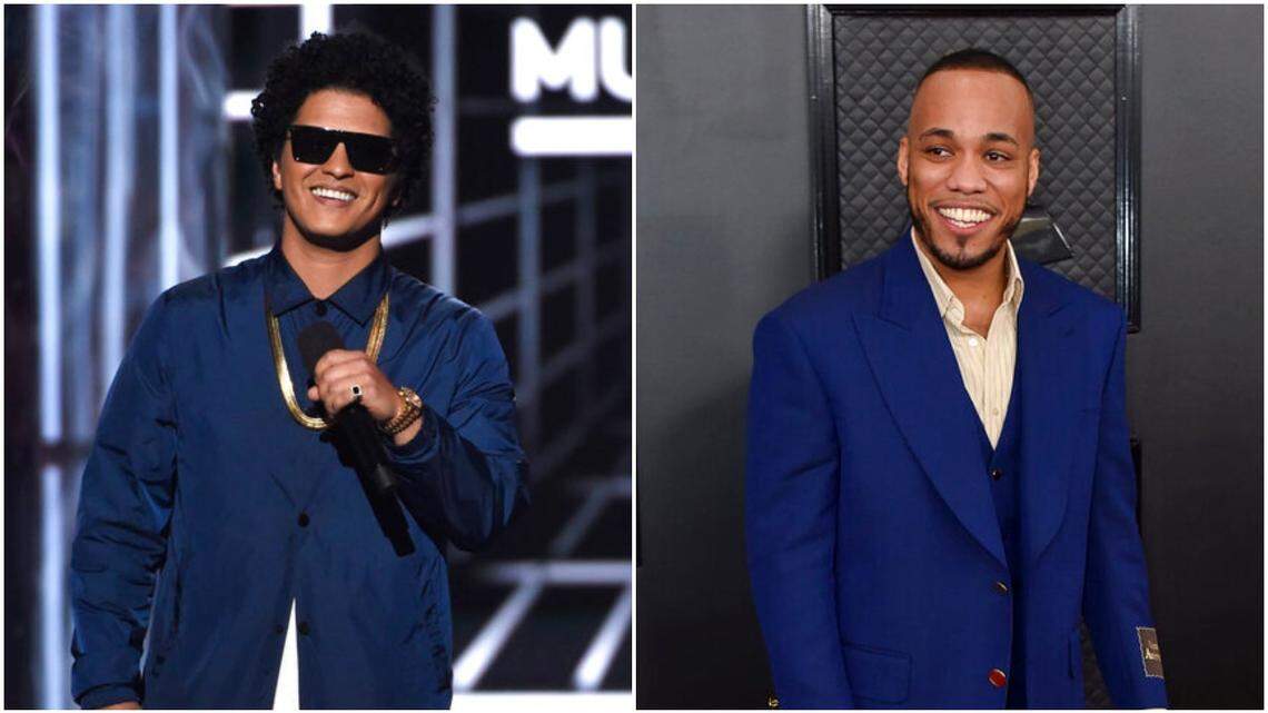 Bruno Mars and Anderson Paak are begging the Recording Academy to let them perform at this Sunday’s Grammy Awards.