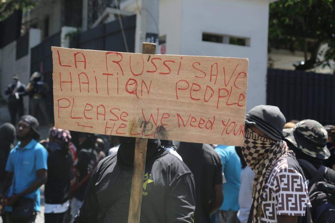 As Haiti’s capital comes under intense gang attacks, angry Haitians in Canape Vert armed themselves with machetes and took to the streets Wednesday, March 19, 2025 to protest the assaults and lack of response from the country’s authorities.