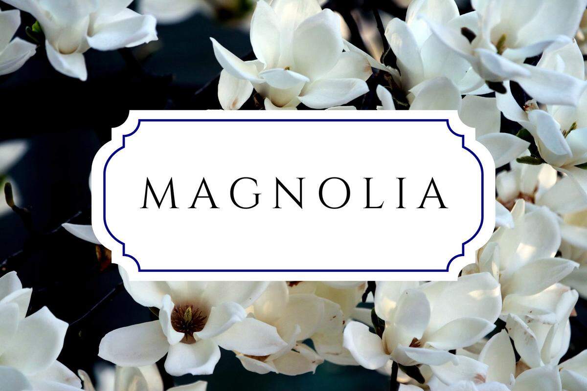 unique nature names magnolia