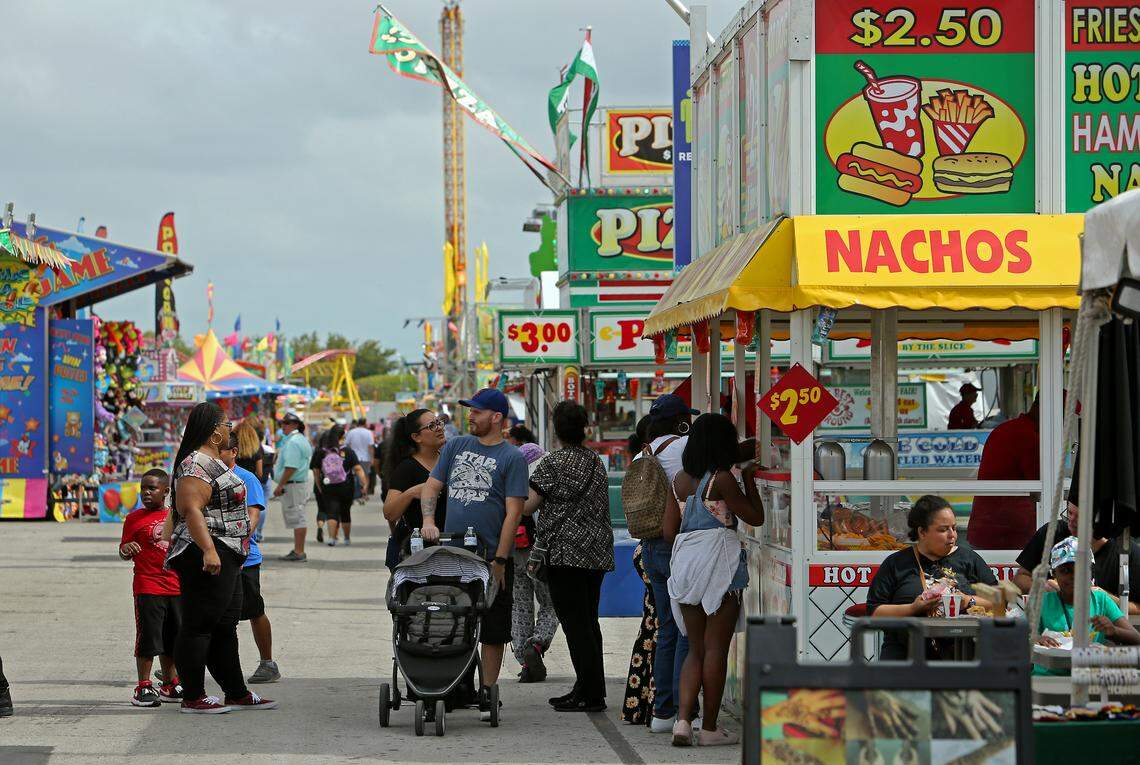 Miami-Dade County Youth Fair en el Miami-Dade Fair & Expo Center.