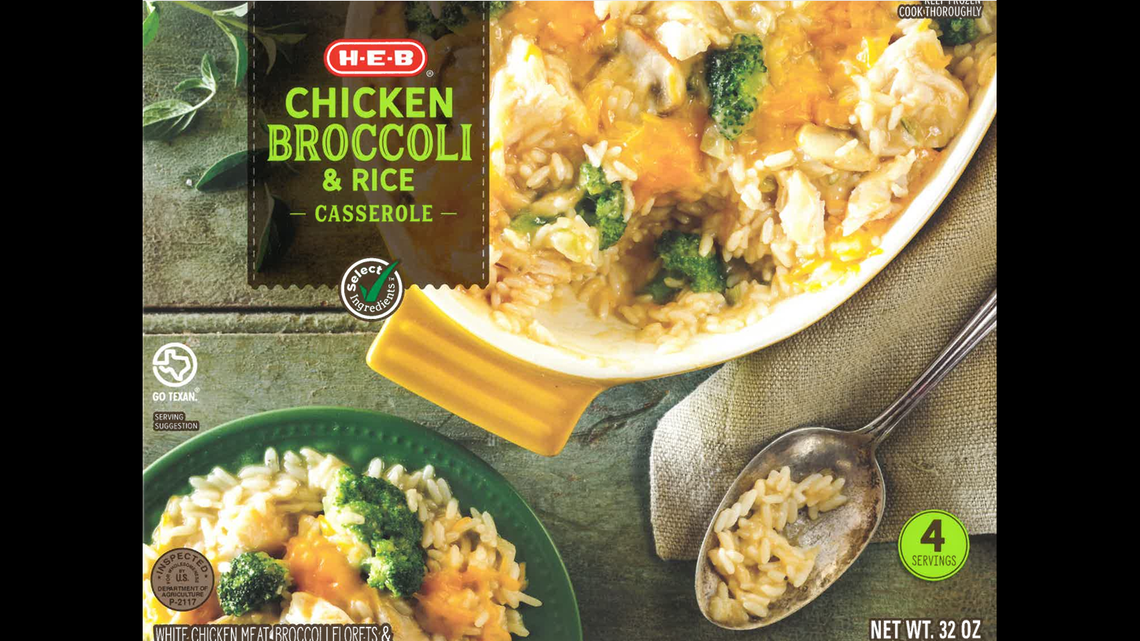 H-E-B Chicken Broccoli & Rice Casserole