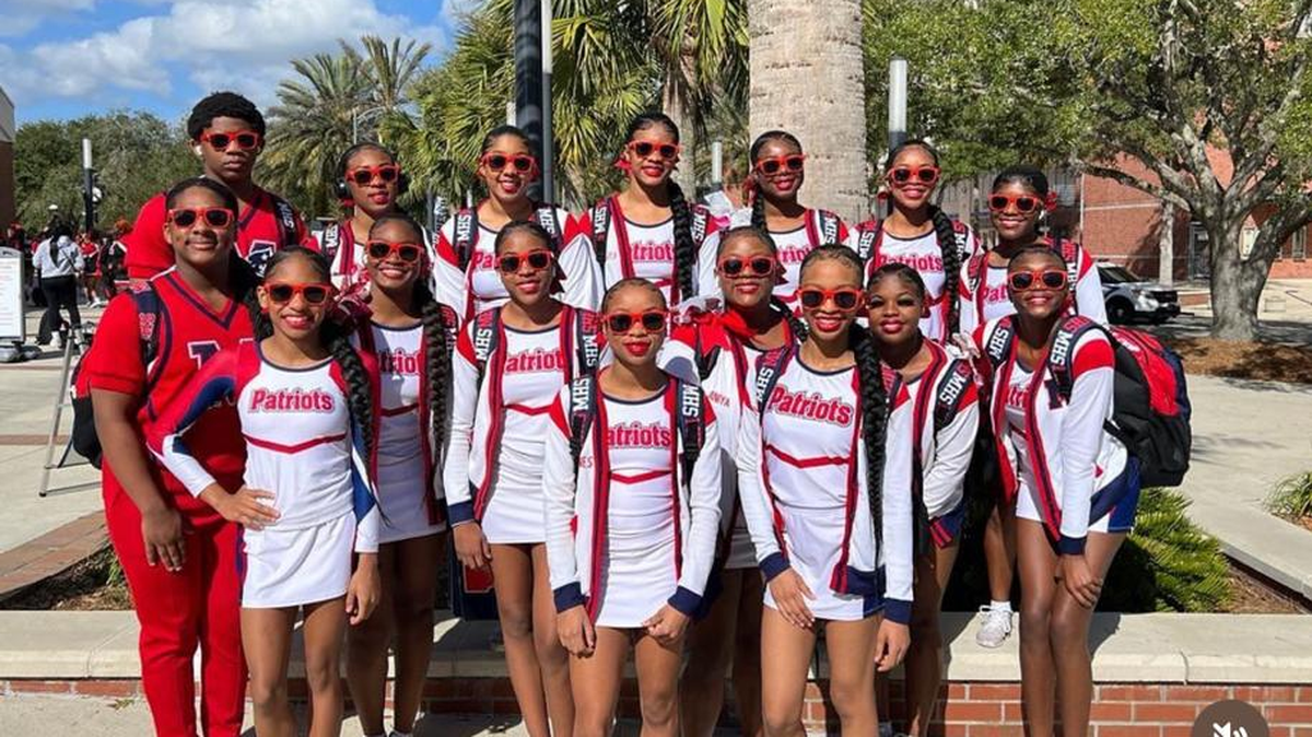 The Miramar cheerleading team won its first-ever state title.