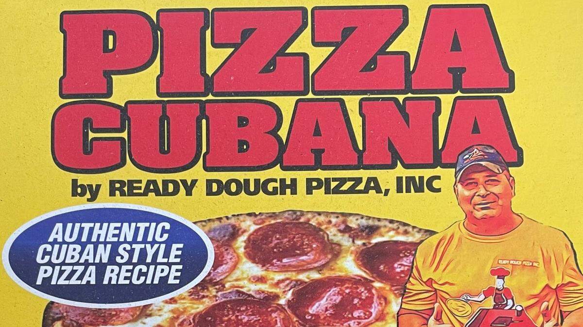 The package design of Pizza Cubana, made by Hialeah’s Ready Dough Pizza, Inc. The products were subject to a recall due to products shipping without benefit of inspection, misbranding and undeclared allergens product mislabeling, according to the USDA.