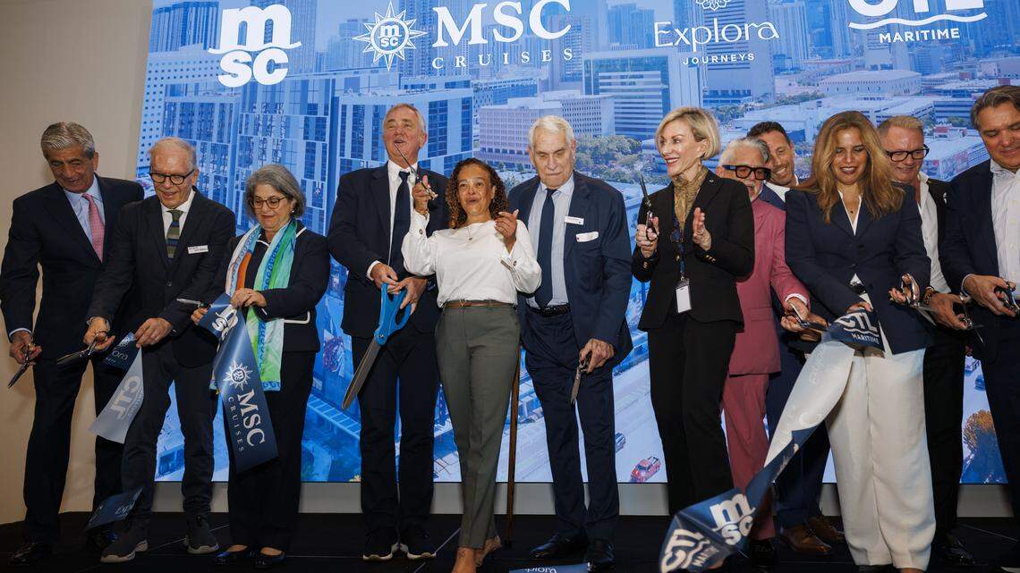 A major cruise line has unveiled its new Miami headquarters. See the details