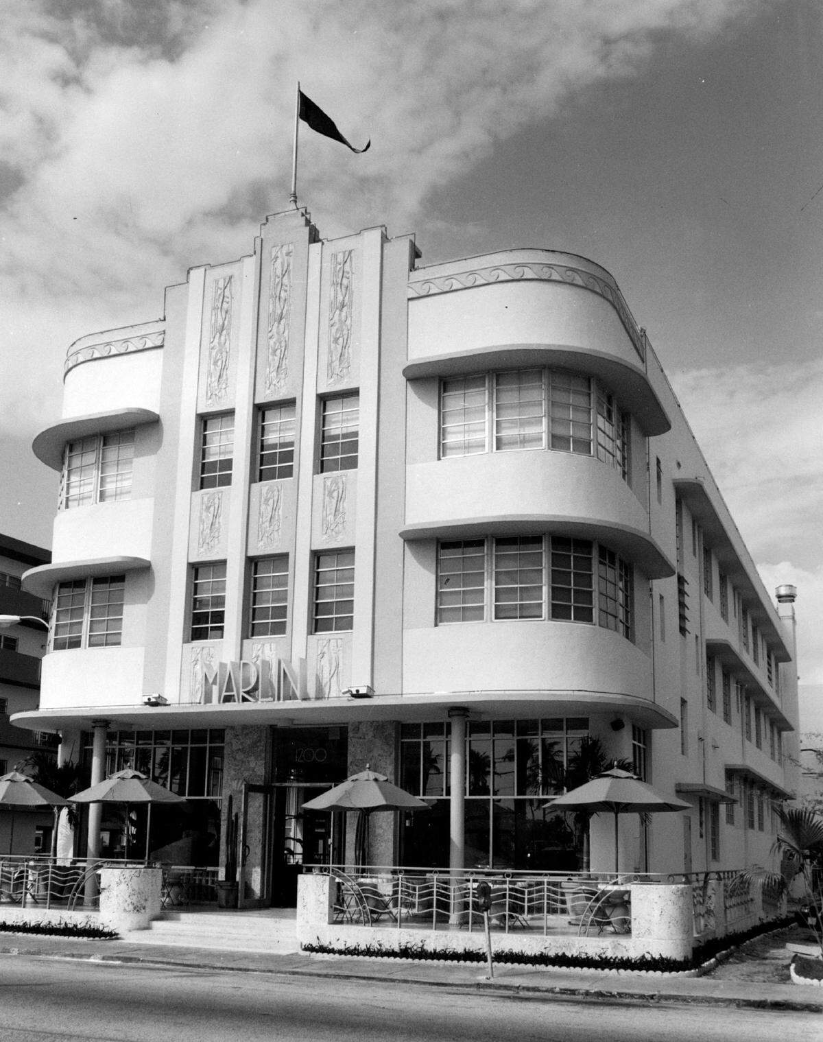 Marlin Hotel on Collins Ave. in South Beach