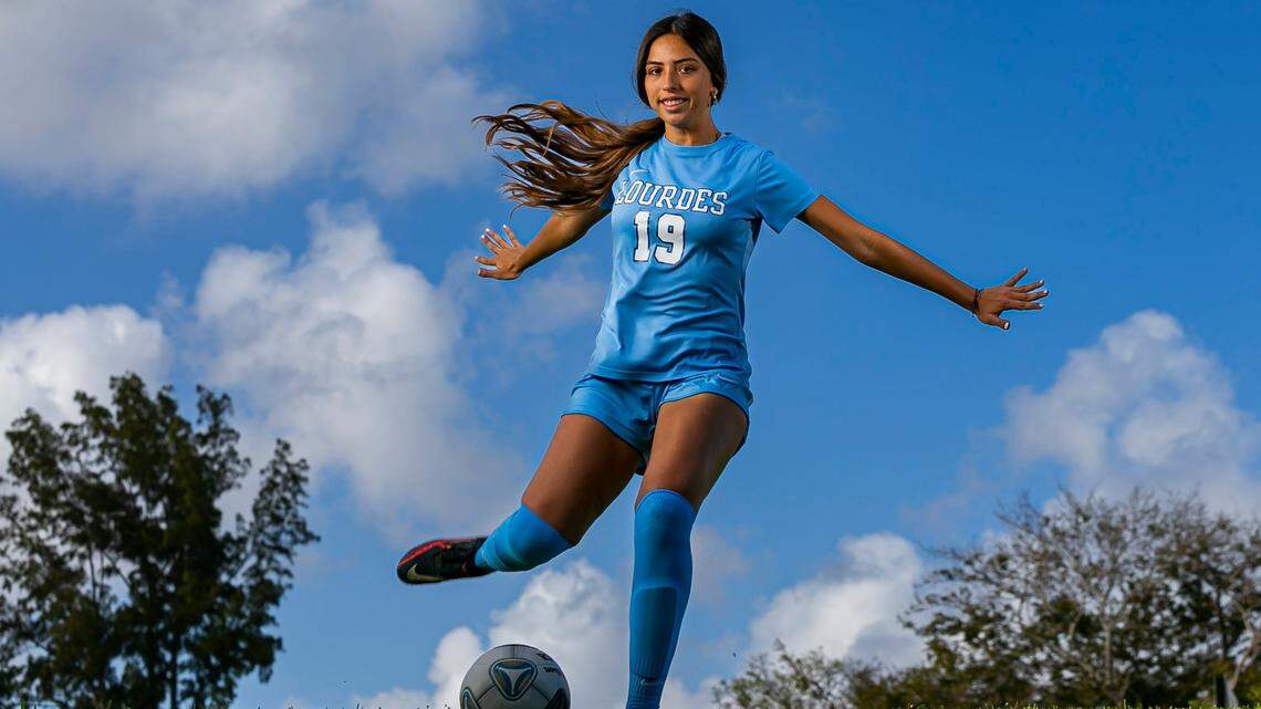 Lourdes Academy’s Katerina Puig is Miami-Dade Girls’ Soccer Player of the Year for 7A-5A