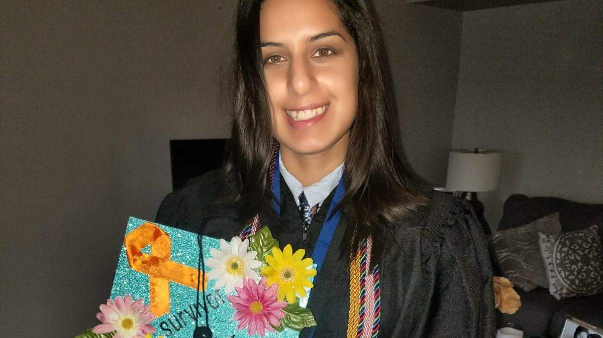 Sarita Moreno,  who graduated from Coral Glades High School in Coral Springs in the spring, will attend Florida Atlantic University in Boca Raton in the fall. When she was 15, she was diagnosed with acute lymphoblastic leukemia (ALL). She says she has been in remission since February 2015.