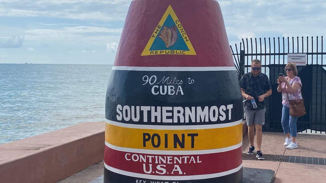 Key West police name two suspects in Southernmost Point buoy-burning vandalism