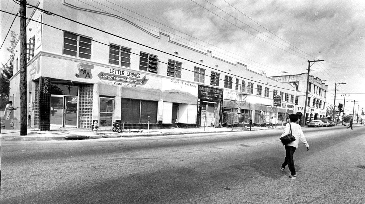 A street scene in Wynwood.