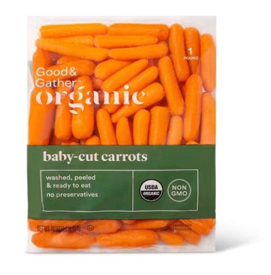 Target’s Good & Gather Organic Baby Carrots