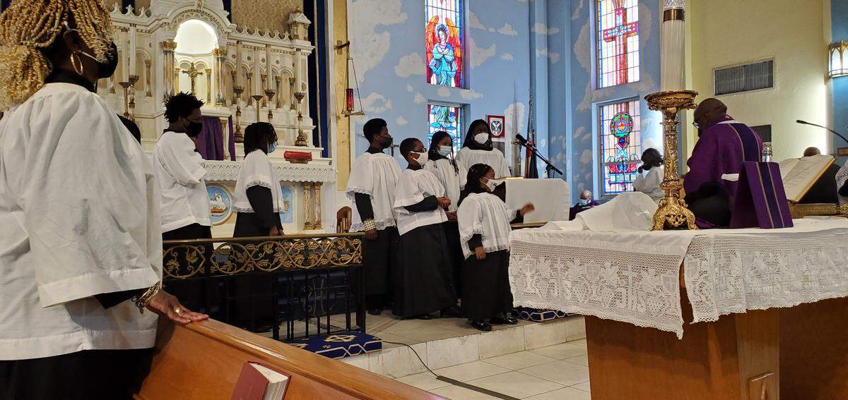 Worship services at the historic Saint Agnes Episcopal Church in Overtown.