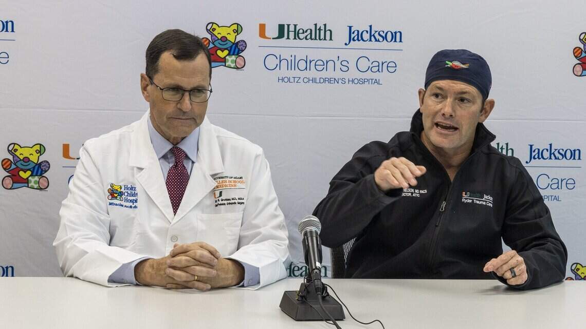 Boy bitten by shark in the Keys came close to losing his leg, Miami surgeons say