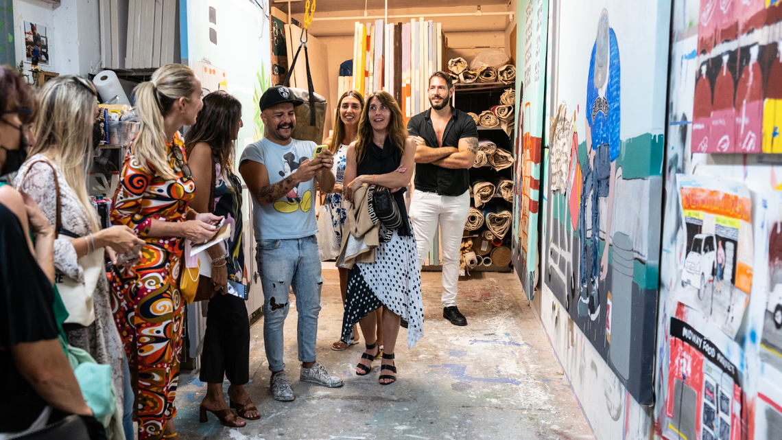 Artists from across Miami-Dade County open up their studios to the public this Saturday for Artists Open, a one-day event organized by Fountainhead Arts.