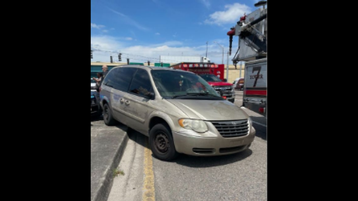 The suspect was identified as Walter Medina and he was captured after a chase that reached speeds of 100 mph, the Florida Highway Patrol reported.