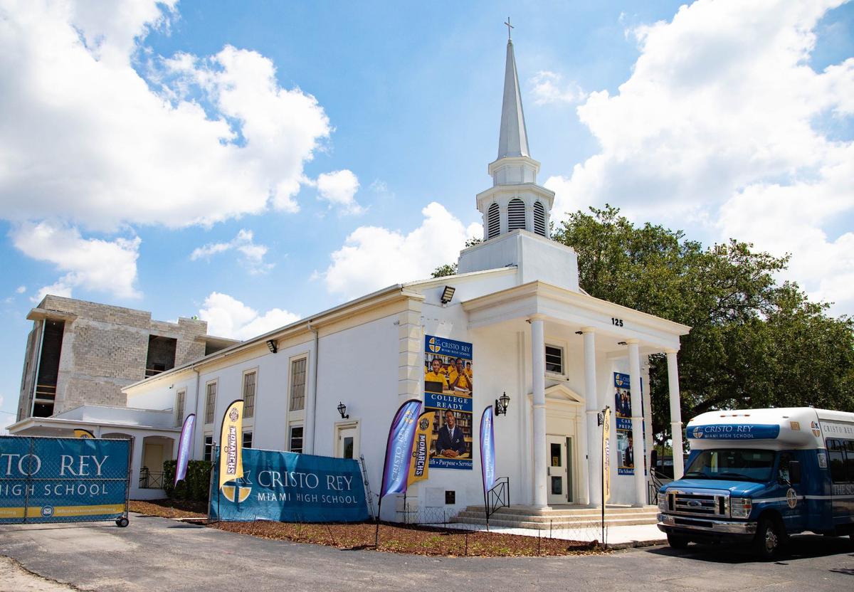Cristo Rey Miami High School in North Miami, FL on Wednesday, May 29, 2024.