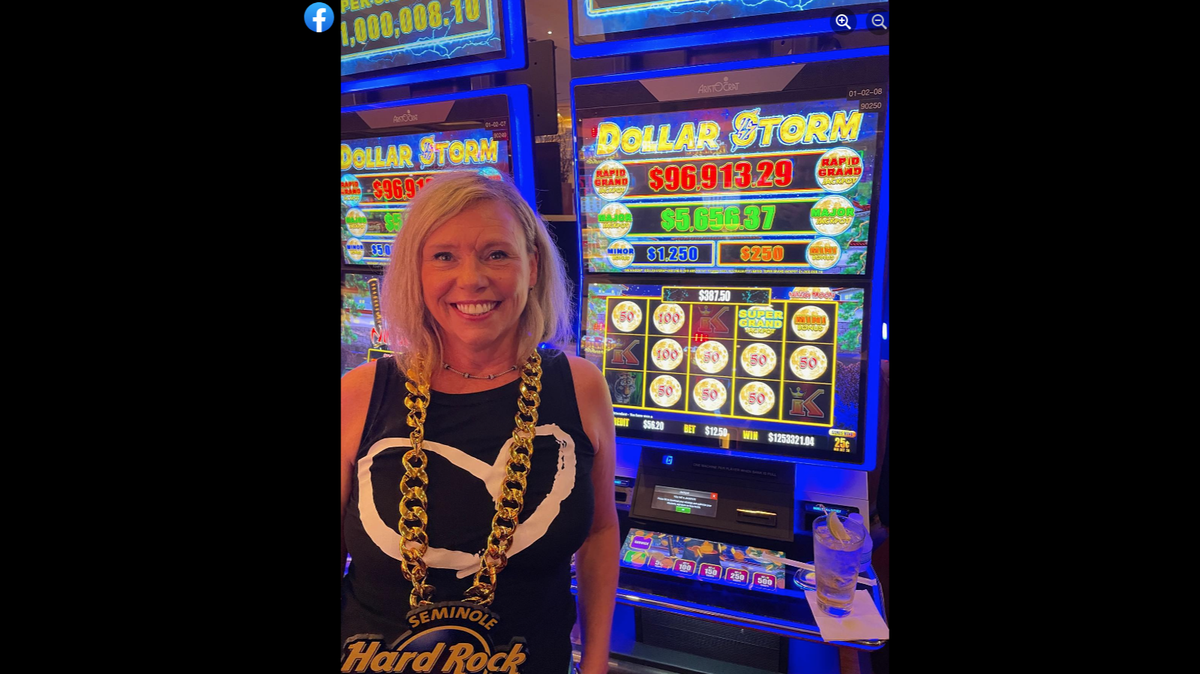 A Florida player won more than $1 million on a $12.50 bet, the casino said.