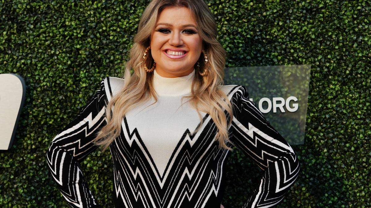 kelly clarkson at 2018 us open