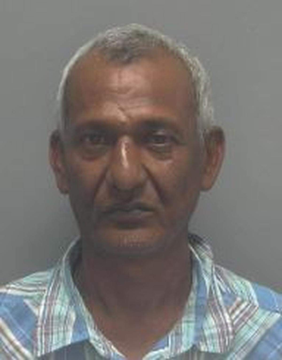 Dhaniram Sukhdeo’s Lee County Sheriff’s Office mugshot from his 2016 arrest on unlawful confinement/abandonment of animals charges.