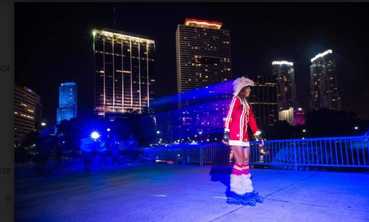 There will be a rolling skating rink at Bayfront Holiday Village