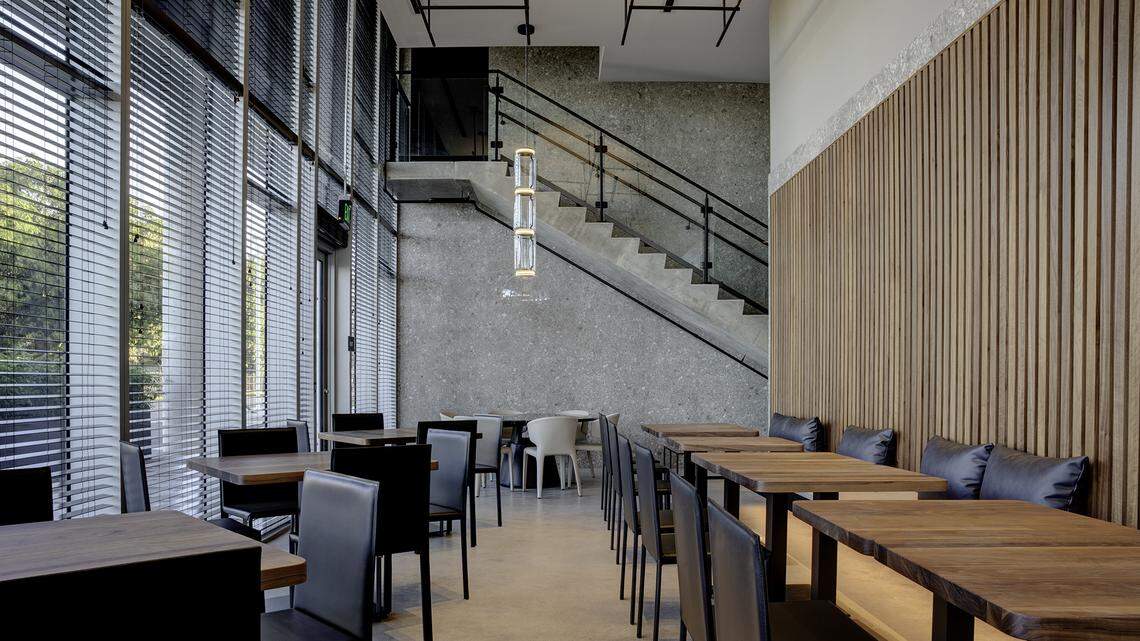 Perl in North Miami Beach has indoor dining, a patio and a rooftop area for special events.