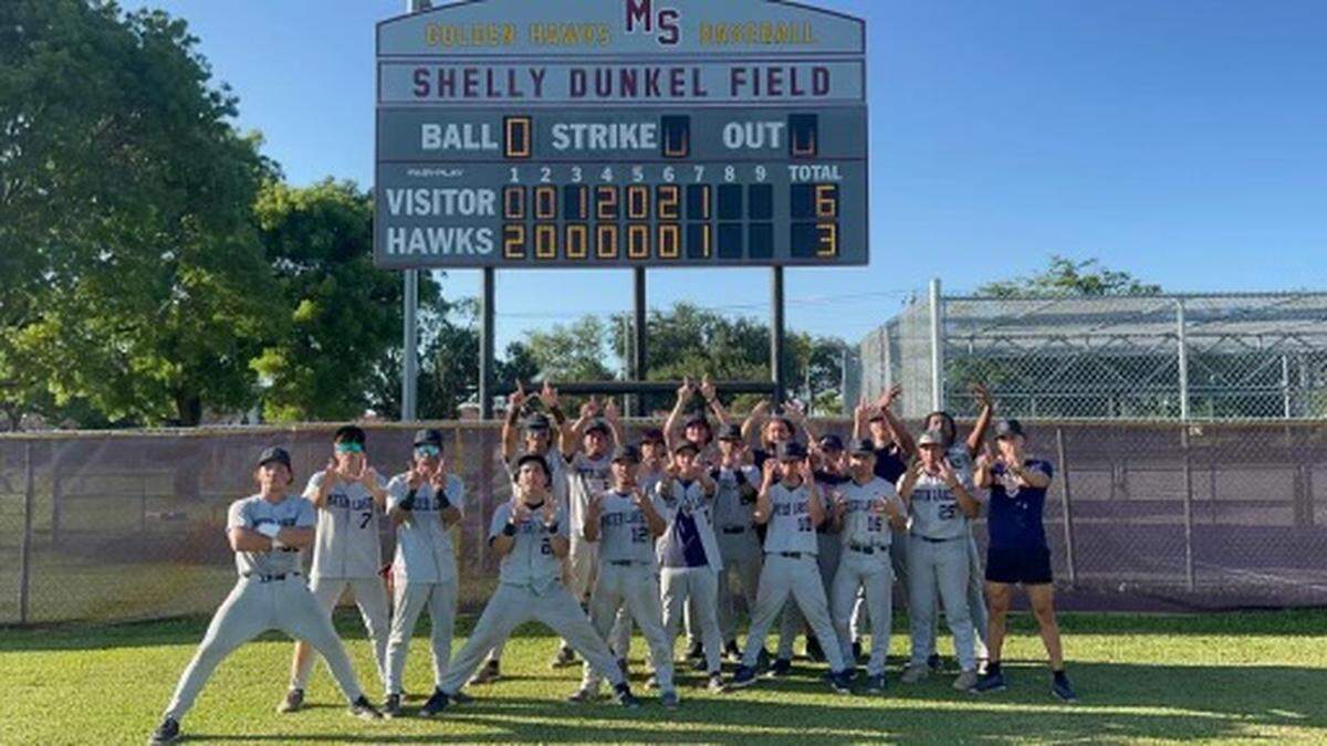 Mater Lakes’ baseball team earned some payback against district rival Miami Springs on Wednesday, beating the Golden Hawks 6-3 in a Region 4-4A quarterfinal at Shelly Dunkel Field.