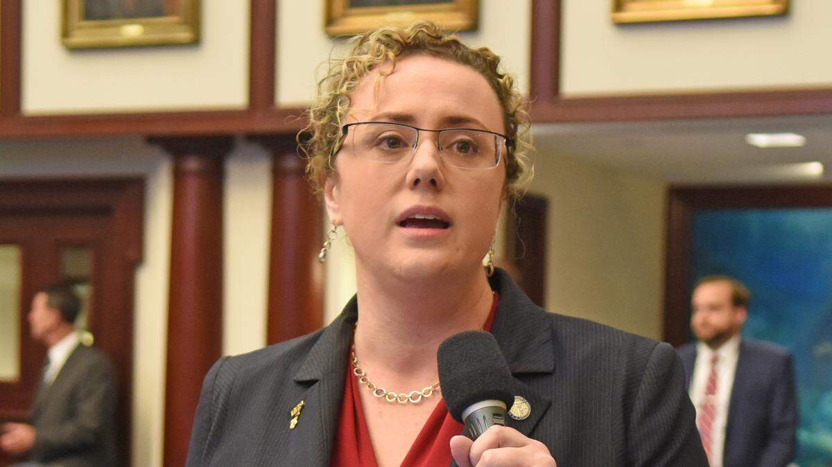 Rep. Erin Grall, R-Vero Beach, saw her bill requiring parental consent for a minor to obtain an abortion pass the Florida House Wednesday by a 69-44 vote.