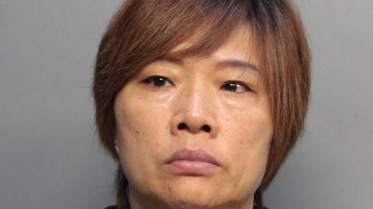 Yaoling Lin, 52, was arrested Wednesday and charged with running a prostitution ring out of a Kendall massage parlor.