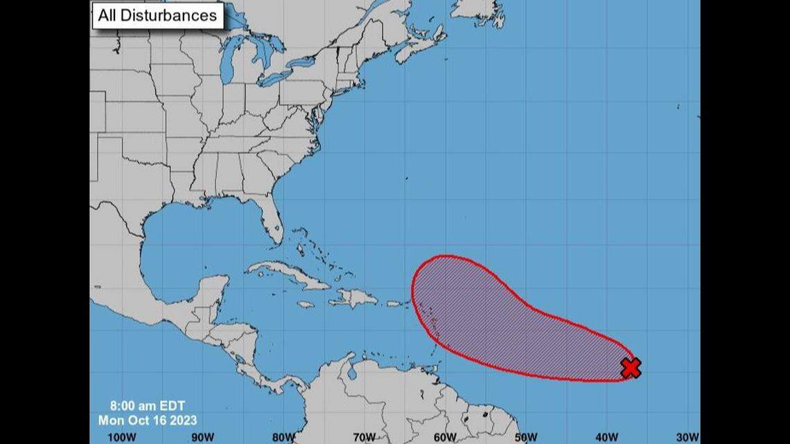 Tropical Depression Sean disintegrates. Focus now on disturbance taking time to develop