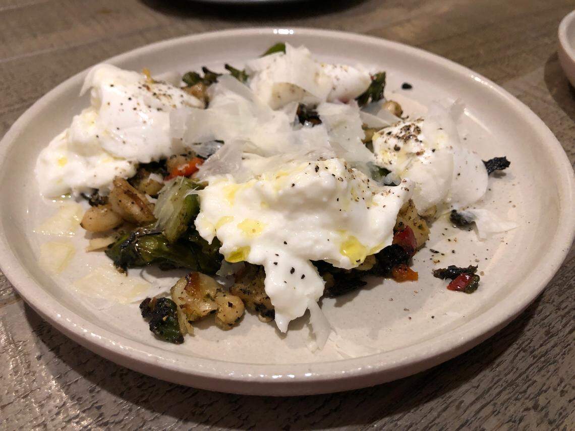 Buffalo mozzarella at Erba