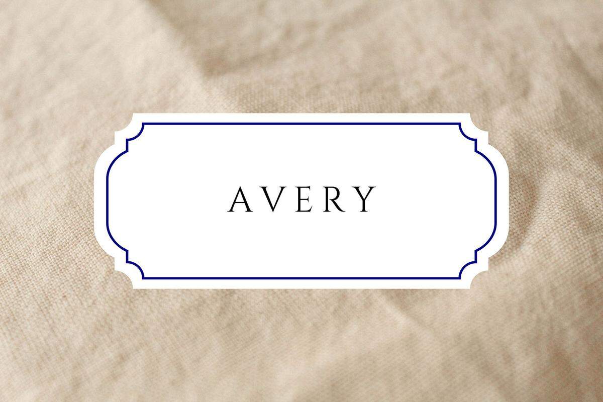 names that start with a avery