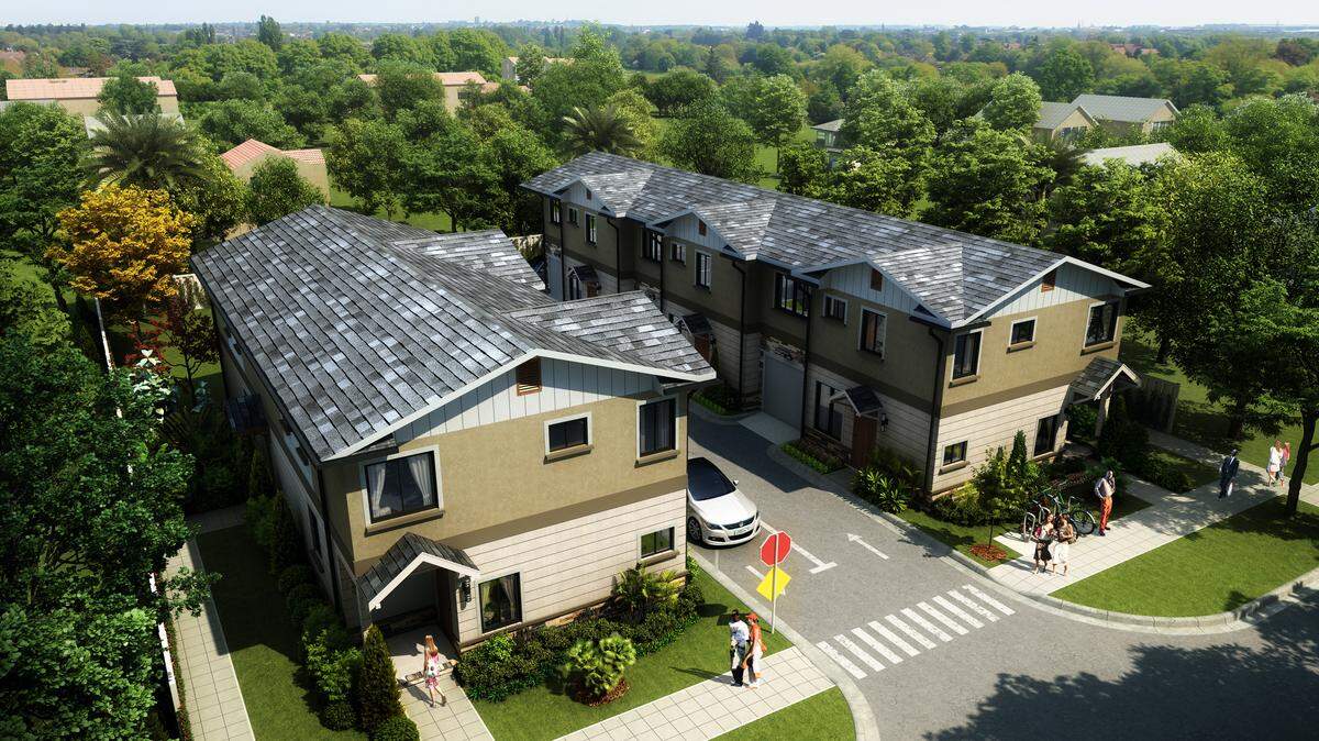 A rendition of the townhouses Continental Development Holding will build in Dania Beach starting in 2020.
