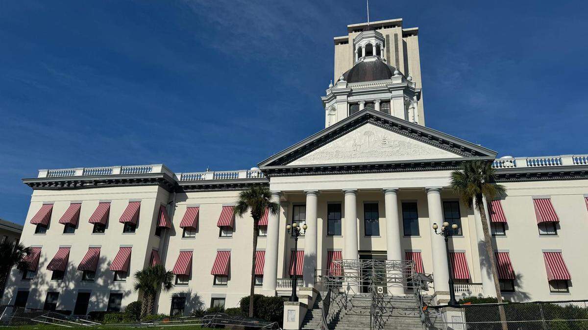 The historic Florida Capitol