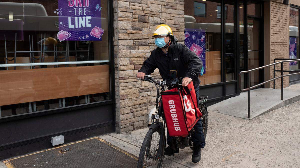 Burritos rank No. 1 on a list of most-ordered foods on Grubhub.