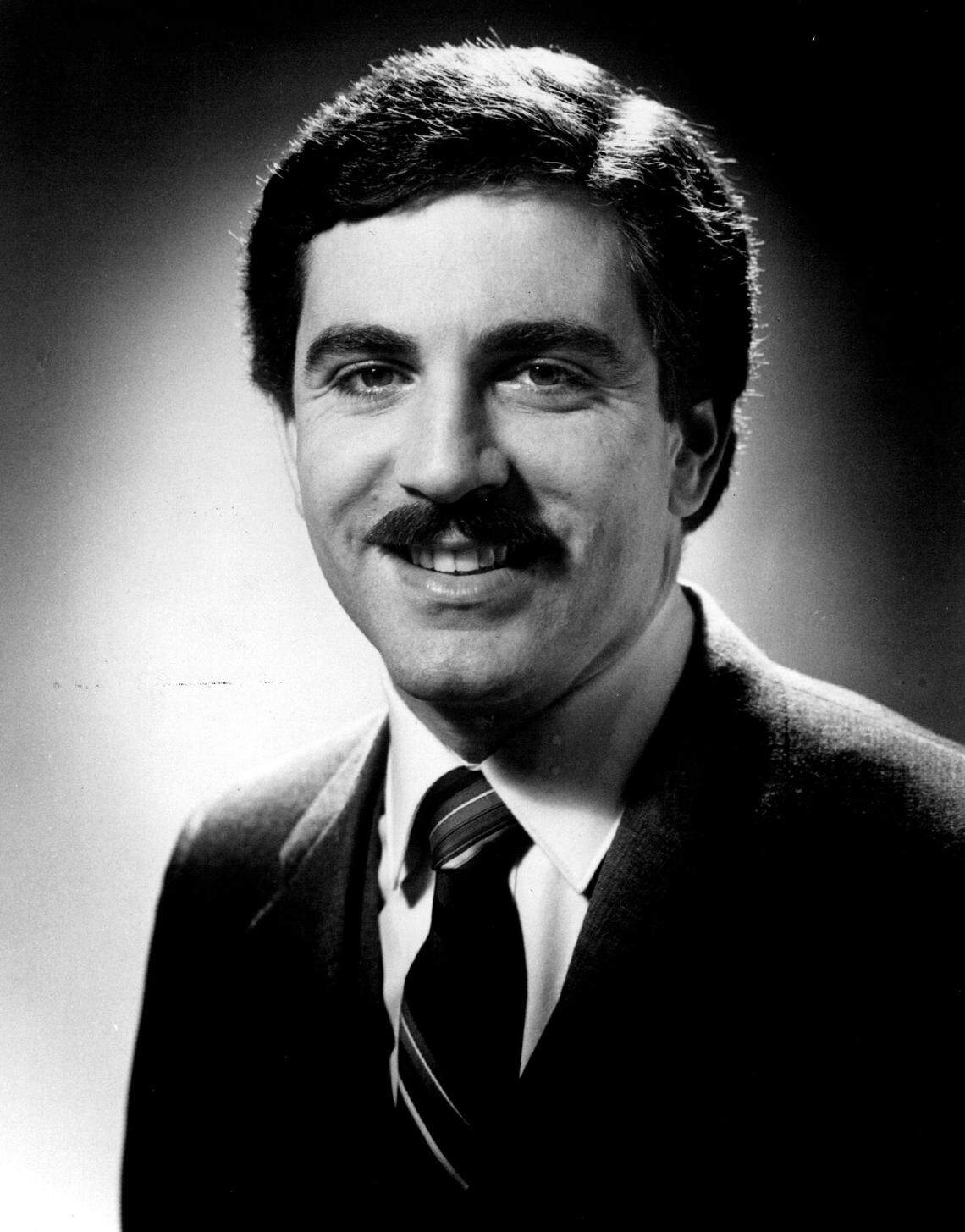 Steve Rondinaro of Channel 7 in 1985.