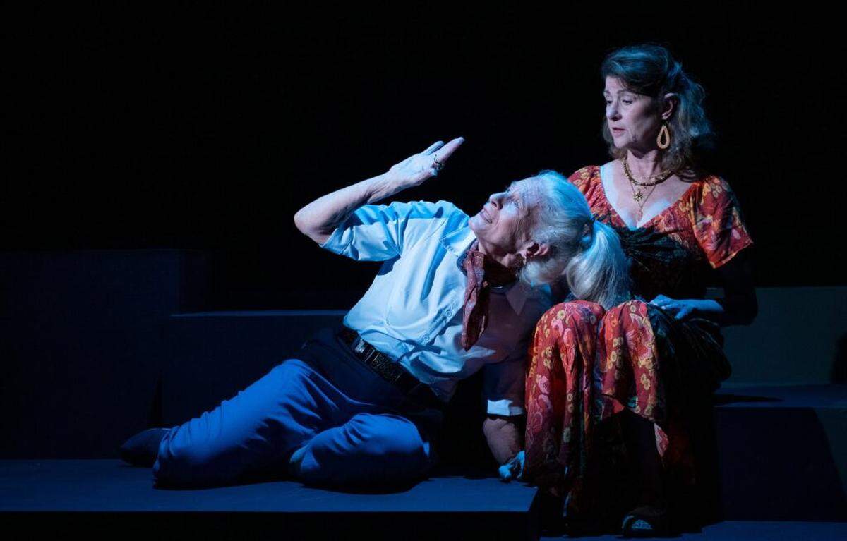Sara Morsey as Diana and Patti Gardner as Alice in David Gardner’s play “Summer, 1976” about the unlikely friendship of two women.