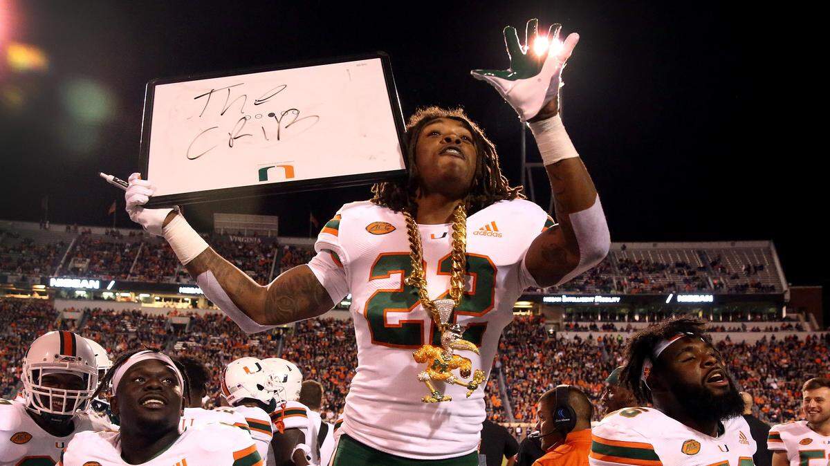Watch the Cleveland Browns’ phone call to Miami Hurricanes safety Sheldrick Redwine at the 2019 NFL Draft. The Browns picked Redwine in the fourth round.