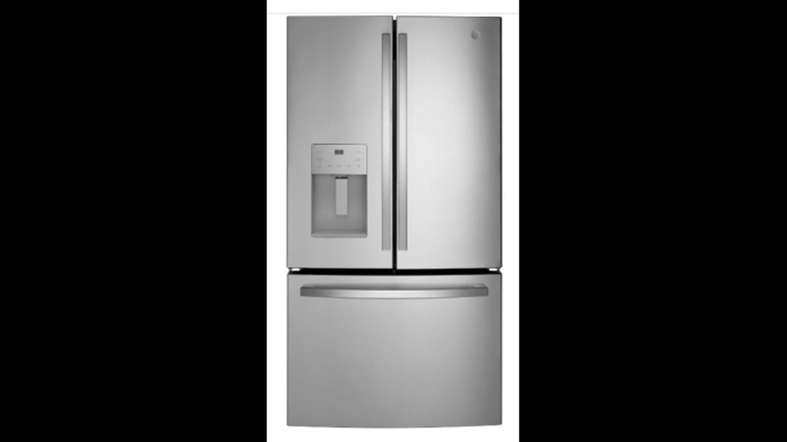 One of the GE brand recalled refrigerator models
