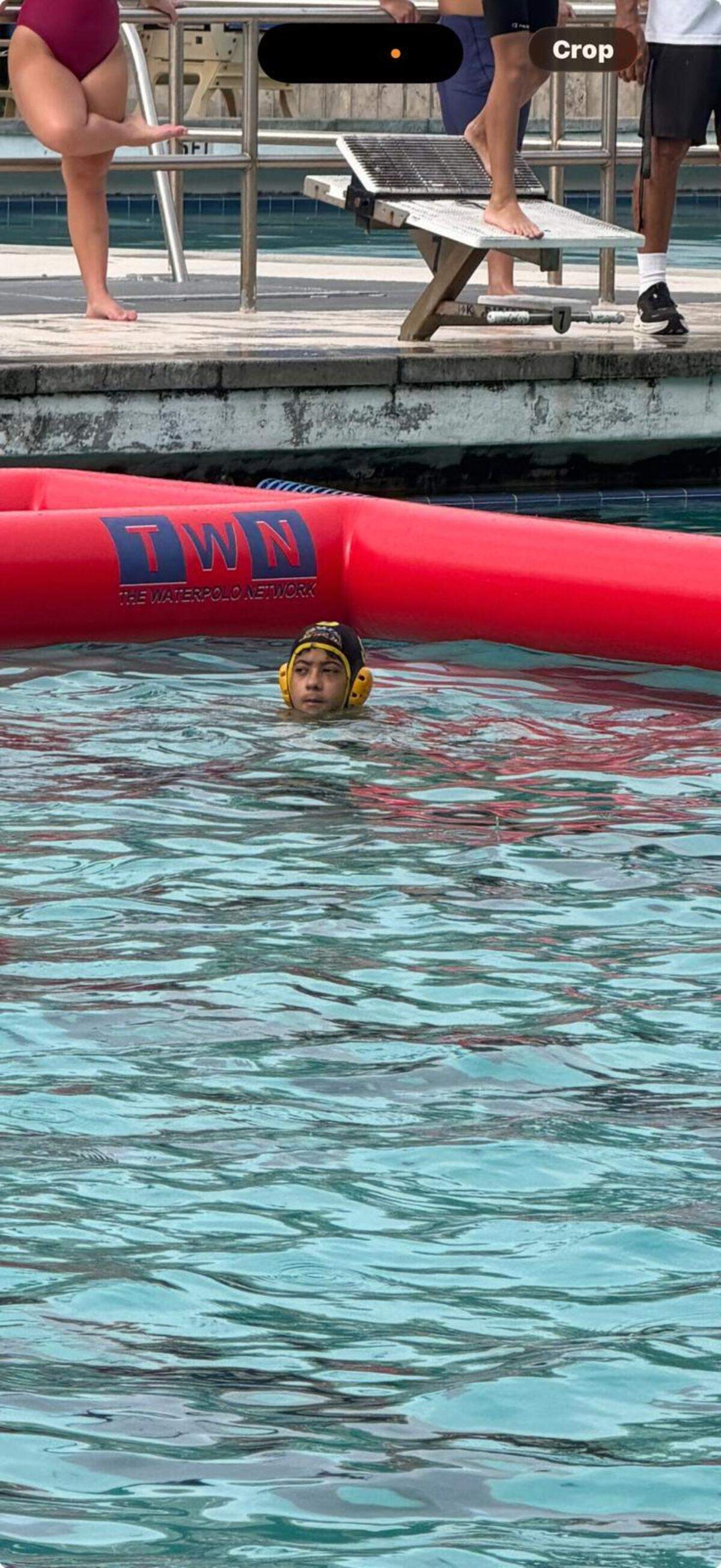 Luca Prieto.jpg Luca Prieto, 12, competes in a water polo competition with the Hialeah Storm Water Polo Club in Miami-Dade County.