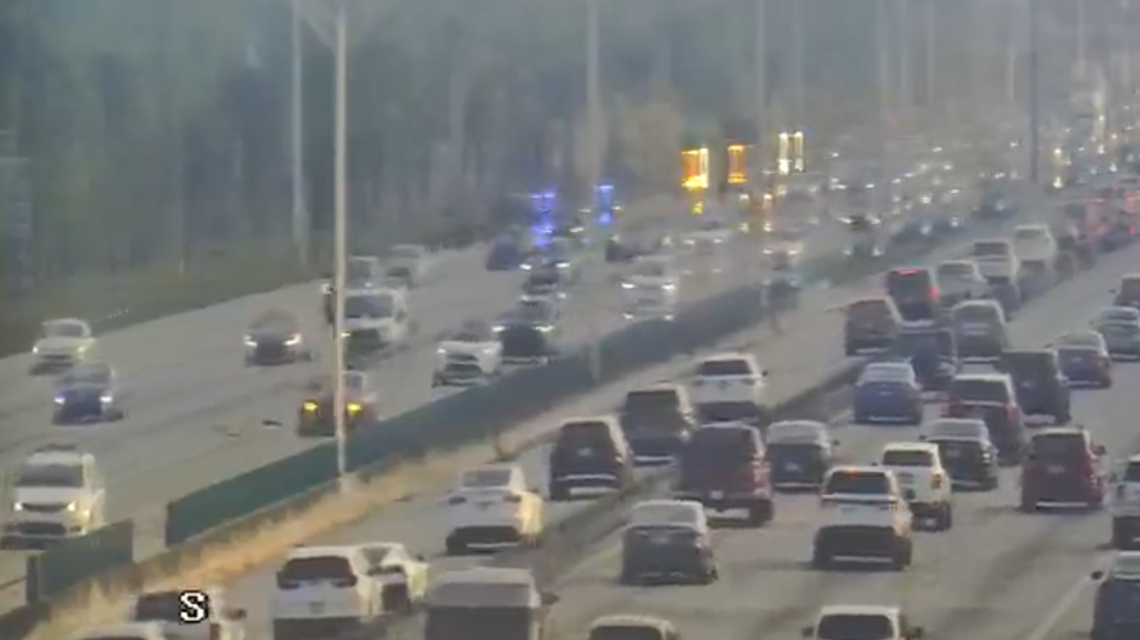 Heavy delays on I-95 after crash forces shut down of northbound lanes in Broward: FHP