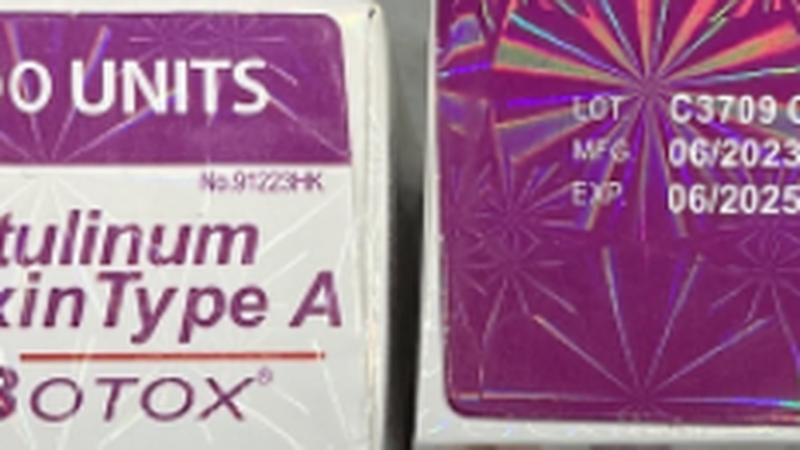 That lot number is a telltale sign of counterfeit Botox, according to the FDA.